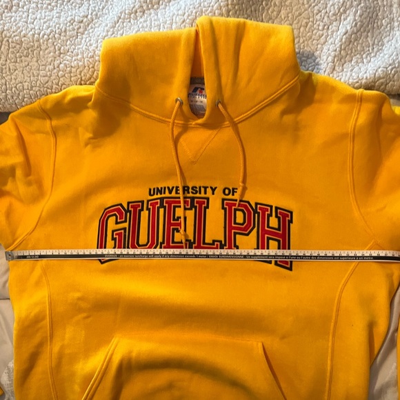 Yellow University of Guelph Hoodie - Picture 3 of 4
